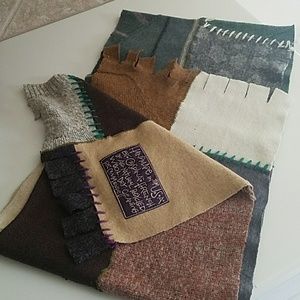 One of a kind wool scarf